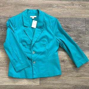 Cato Turquoise Women's Blazer